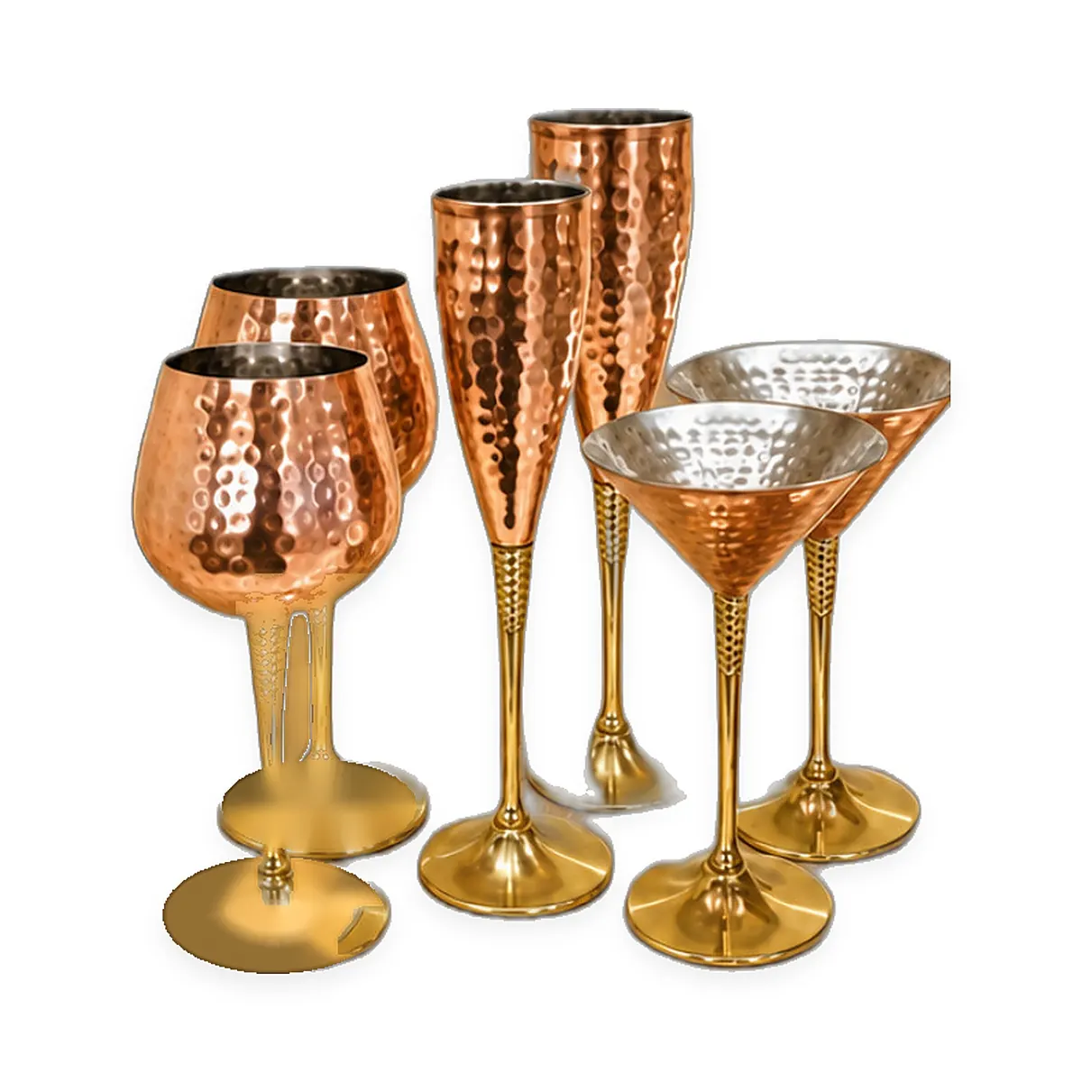 Copper Goblets – Set of 2 — view 1