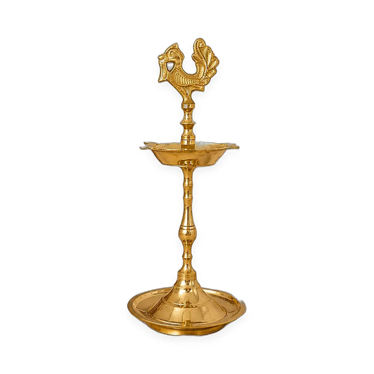 Pital Diya Stand – 8 Inch — view 1
